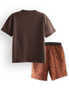 Play Erkek Çocuk Basic T-shirt Şort Takım - 4