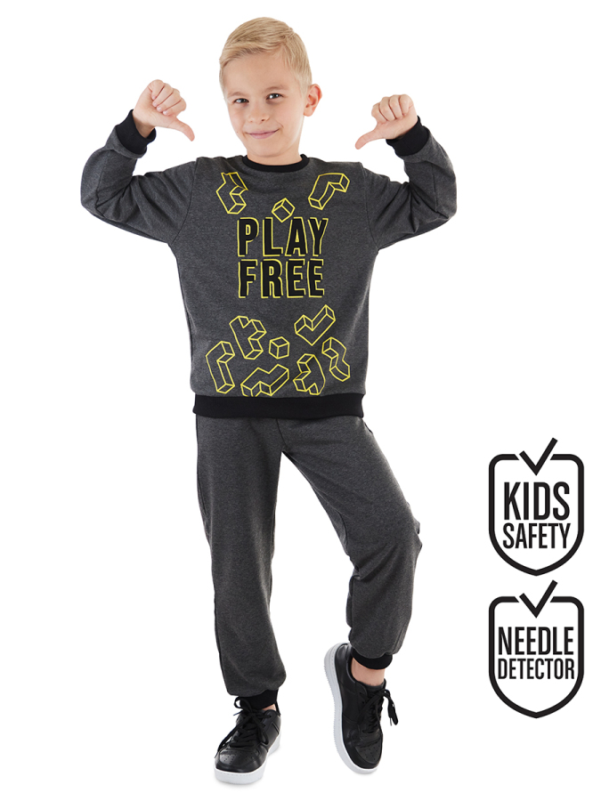Play Free Erkek Çocuk Eşofman Takım - 1