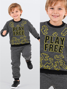 Play Free Erkek Çocuk Eşofman Takım - MSHB&G
