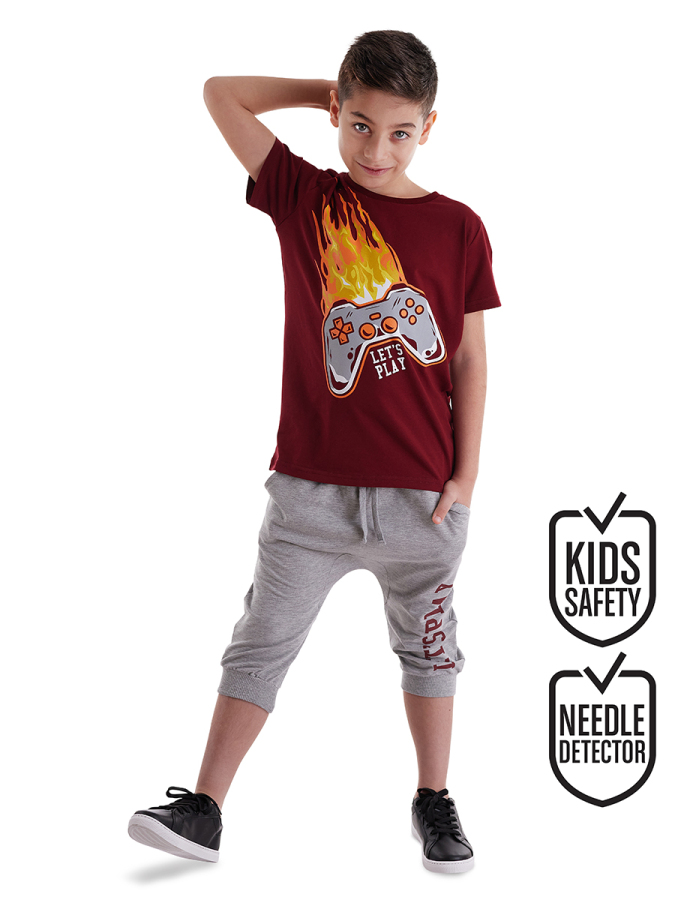 Play Game Boy T-shirt&Baggy Set - 1