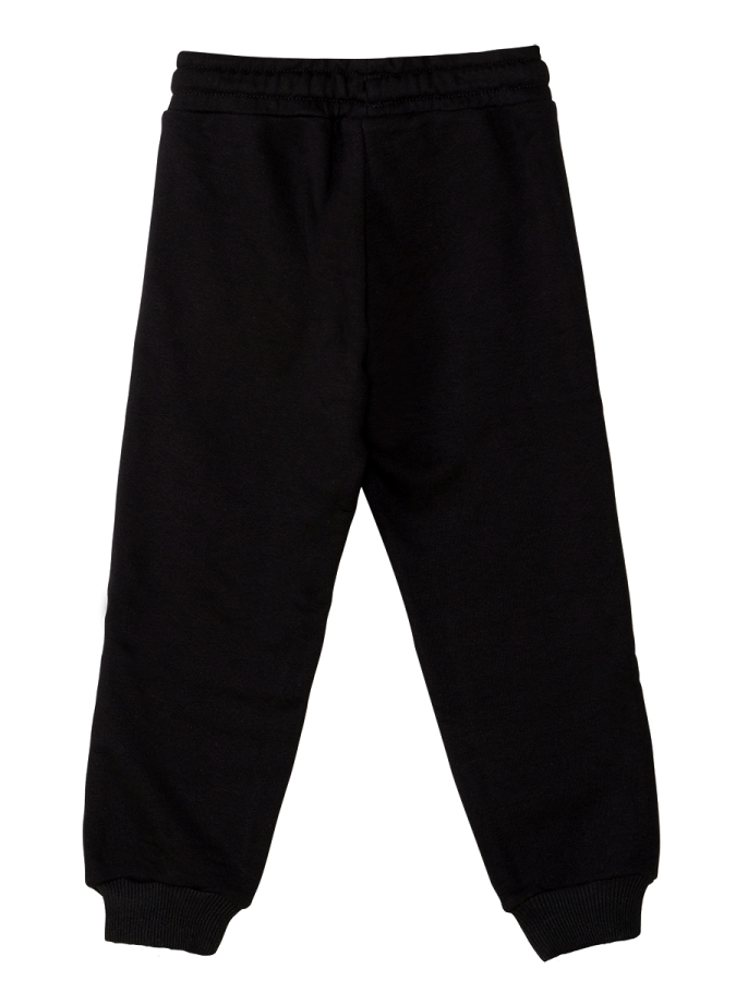 Plush Leopard Girl Black Tracksuit - 8