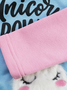 Plush Unicorn Girl Tracksuit - 2
