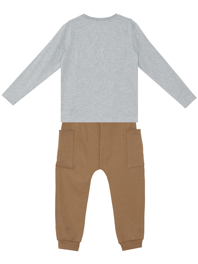 Pocket Tiger Boy T-shirt&Pants Set - 4