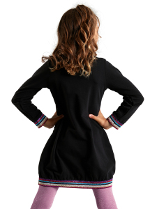 Popcorn Black Queen Dress - 7