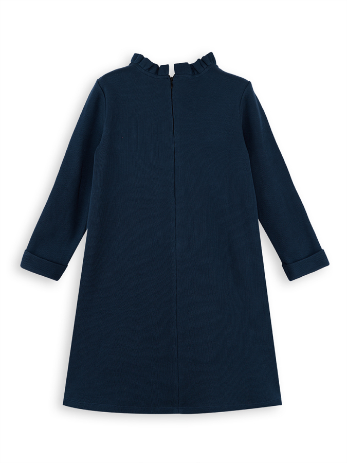 Poppy Girl Navy Blue Dress - 4