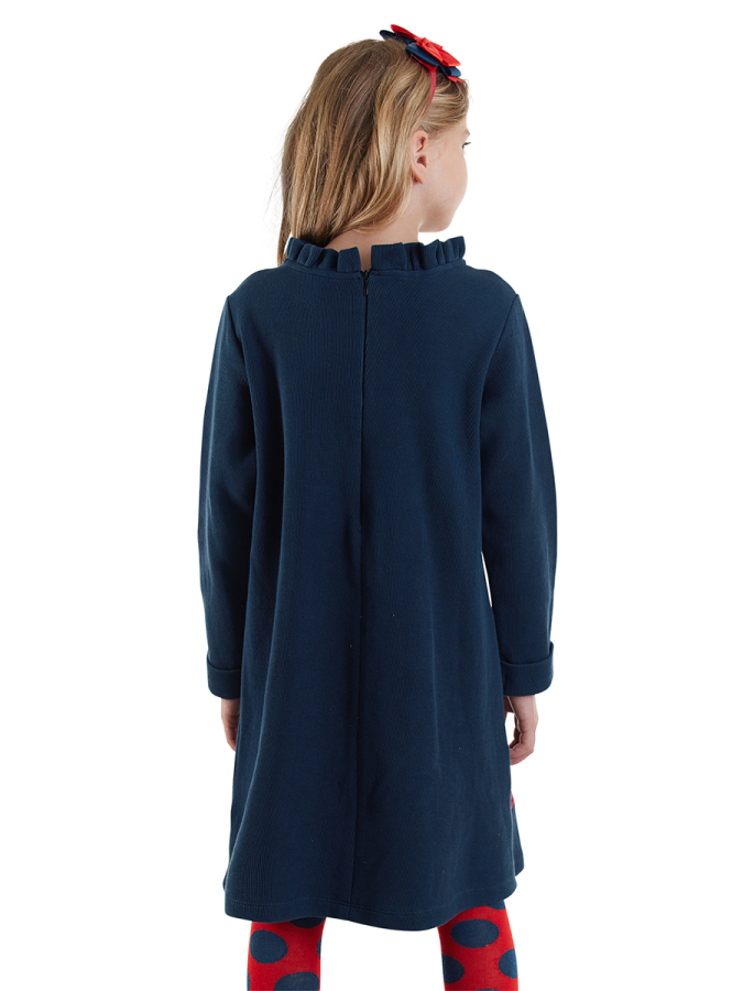 Poppy Girl Navy Blue Dress - 2