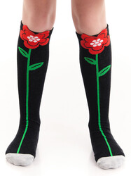 Poppy Girl Socks - Thumbnail
