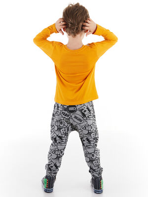 Pow Dino Boy T-shirt&Pants Set - 2