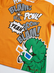 Pow Dino Boy T-shirt&Pants Set - 5