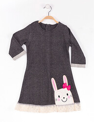 Rabbit Lace Dress - Thumbnail