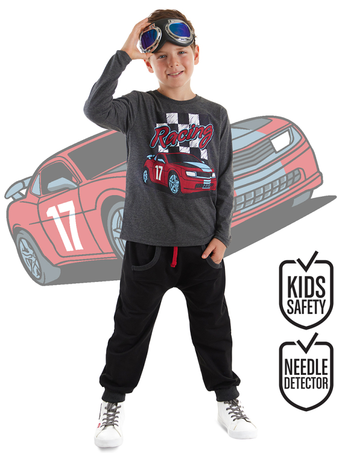 Race Boy T-shirt&Pants Set - 1