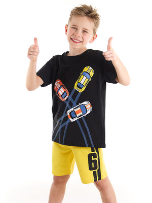 Racing Cars Boy T-shirt&Shorts Set - 1