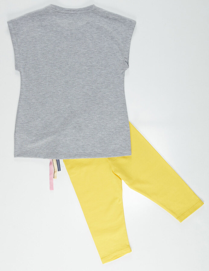 Rainbow Girl Leggings T-shirt Set - 4