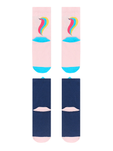 Rainbow Star Girl Socks Set - 4