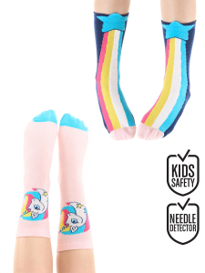 Rainbow Star Girl Socks Set - Denokids