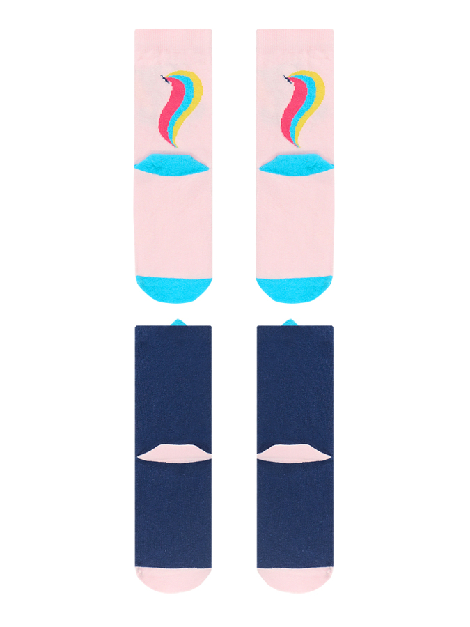Rainbow Star Girl Socks Set - 5