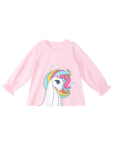 Rainbow Star Kız Çocuk T-shirt Tunik Tayt Takım - 5