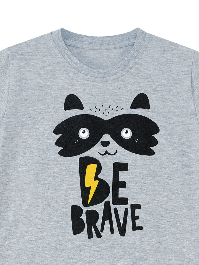 Rakun Erkek Çocuk Yazlık T-shirt Kapri Şort Takım - 10