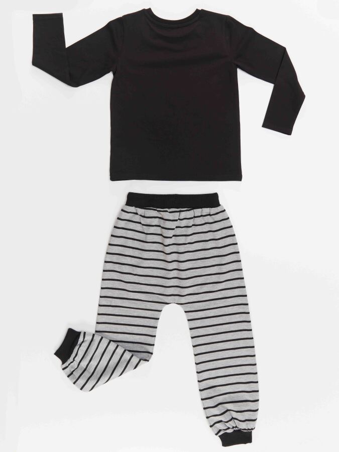 Rakun Erkek Çocuk T-shirt Pantolon Takım - 3
