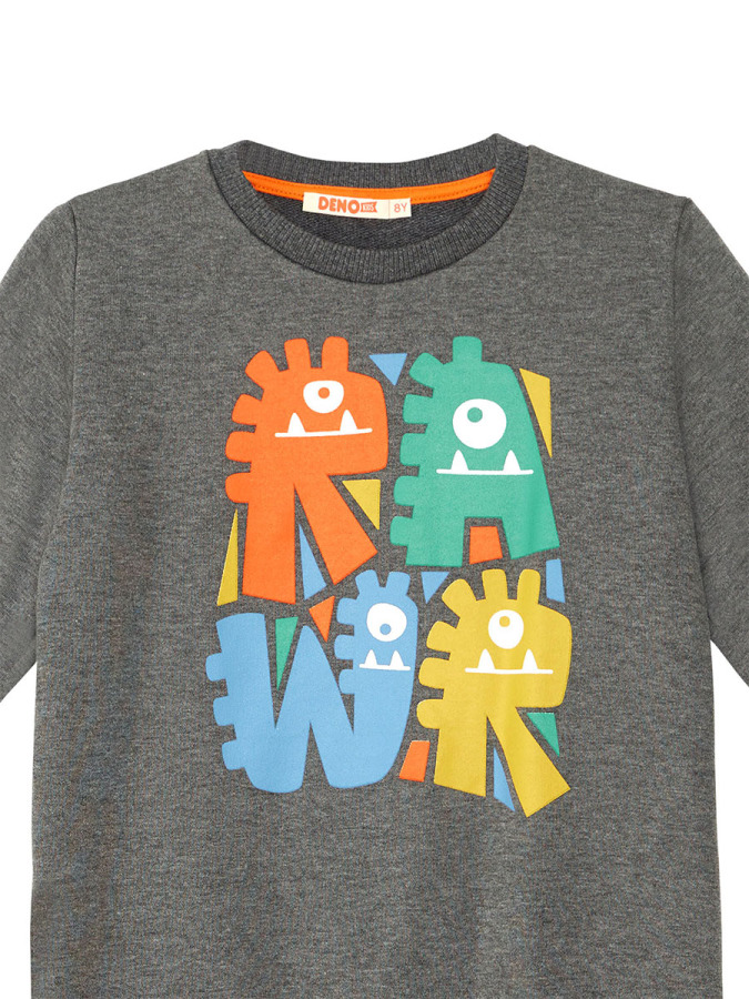 Rawr Boy Dark Grey Tracksuit - 10