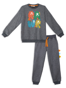Rawr Boy Dark Grey Tracksuit - 4