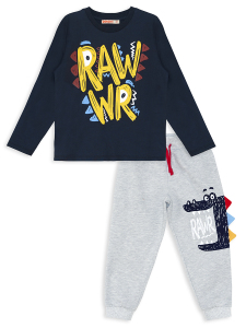 Rawr Boy T-shirt&Pants Set - 4