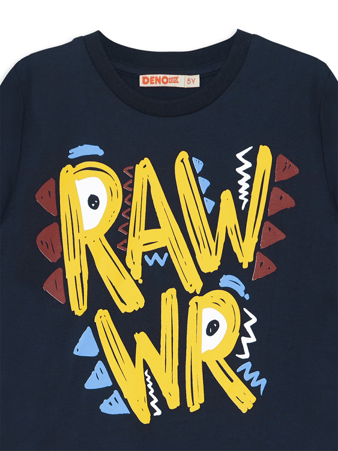 Rawr Boy T-shirt&Pants Set - 7
