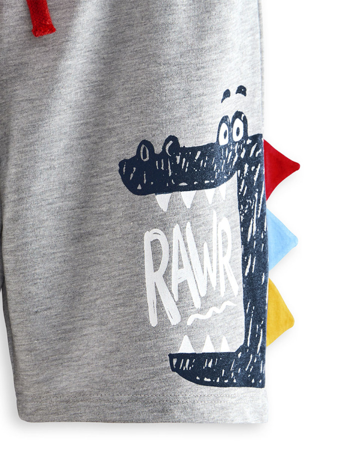 Rawr Boy T-shirt&Shorts Set - 7