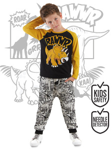 Rawr Erkek Çocuk T-shirt Eşofman Altı Takım - MSHB&G