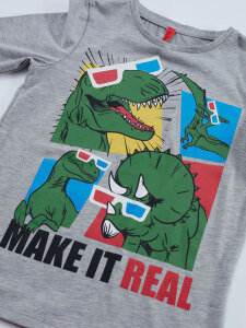 Real Dino Erkek Çocuk Pantolon Takım - 5