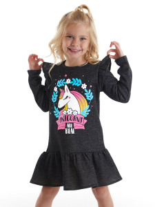Real Unicorns Girl Dress - Denokids