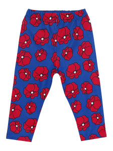 Red Poppy Girl T-shirt&Leggings Set - 6