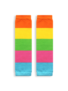 Renkli Çizgili Kız Çocuk Tozluk - 4