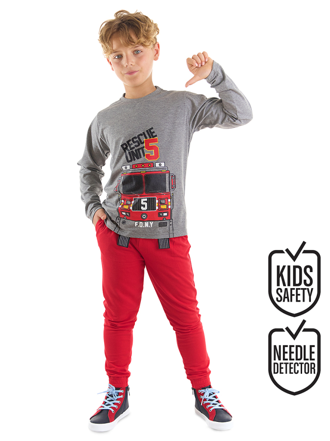 Rescue Unit Erkek Çocuk T-shirt Pantolon Takım - 1