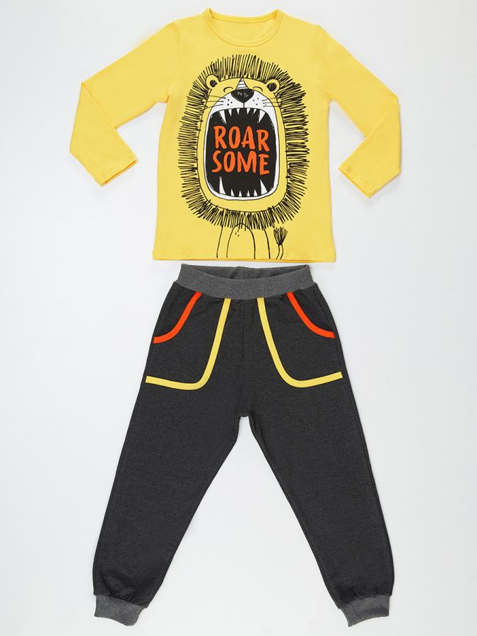 Roar Lion Erkek Çocuk T-shirt Pantolon Takım - 3