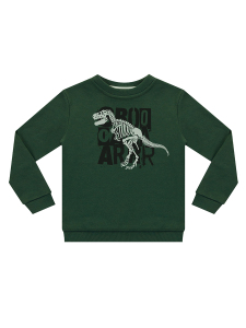 Roarr Dino Erkek Çocuk Haki Sweatshirt - 3
