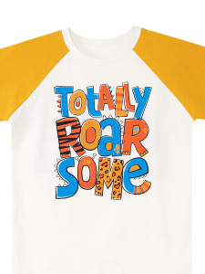 Roarsome Boy T-shirt&Capri Pants Set - 8