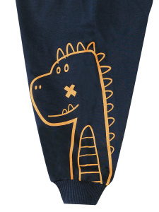 Roarsome Dino Erkek Çocuk Yazlık T-shirt Kapri Şort Takım - 2