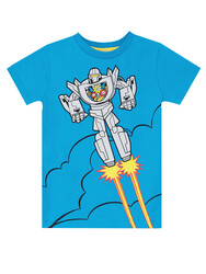 Robot Boy T-shirt&Shorts Set - Thumbnail