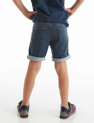 Robotic Boy Denim Shorts