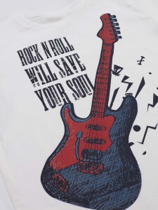 Rock Soul Erkek Çocuk T-shirt Kapri Şort Takım - 5