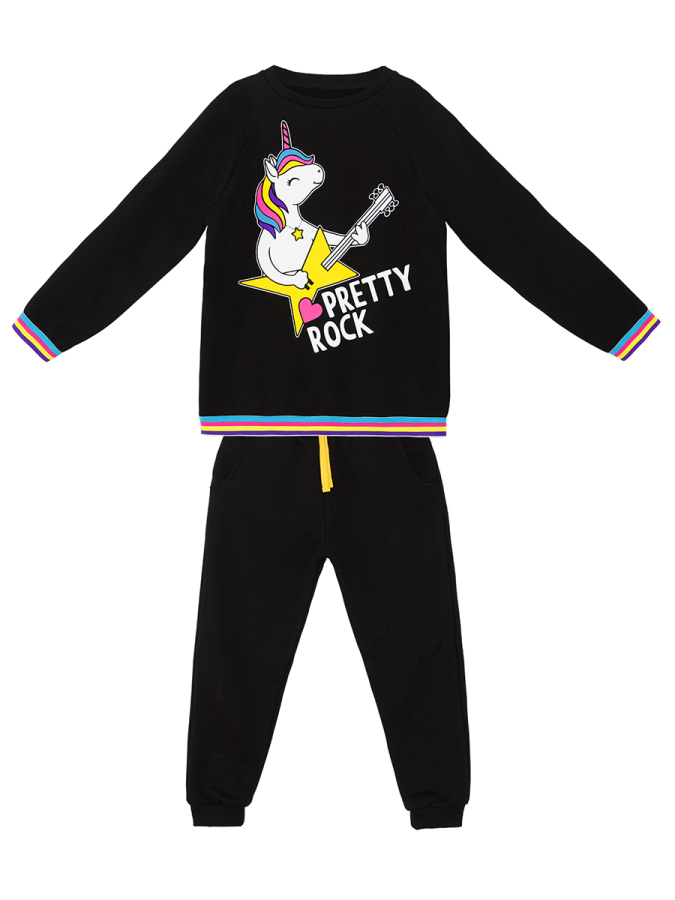 Rock Unicorn Kız Çocuk Eşofman Takım - 3