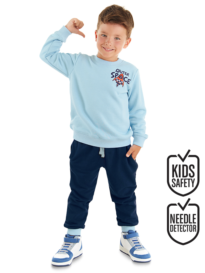 Rocket Boy Blue Tracksuit - 1