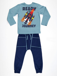Rocket Boy T-shirt&Harem Pants Set - Thumbnail