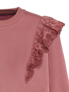 Rose Frilled Girl Tracksuit - 8
