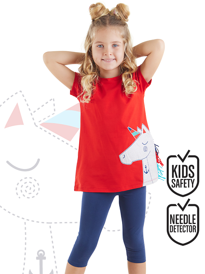 Sailor Unicorn Girl Tunic&Leggings Set - 1