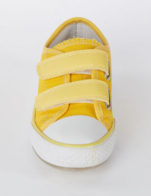 Sarı Cırt-Cırtlı Erkek-Kız Sneakers