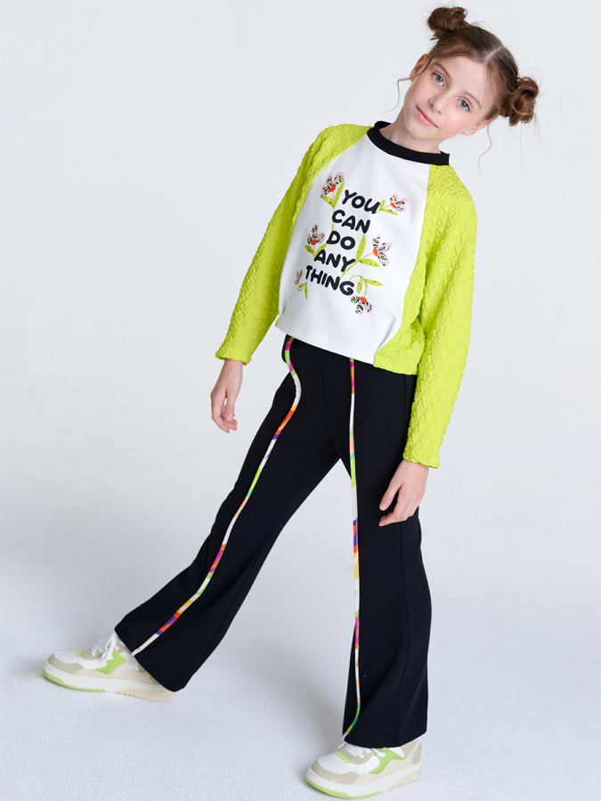 Sarı Siyah Eşofman Takım - 4