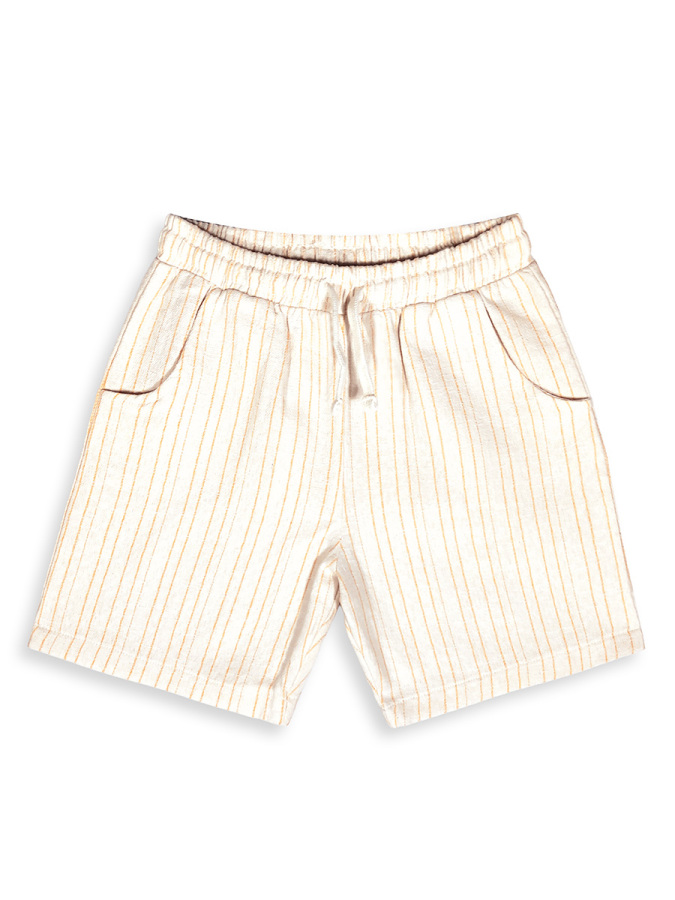 Erkek Çocuk Takım Yaz Baskılı %100 Pamuk T-Shirt Çizgili Dokuma Şort Yazlık Takım - 9