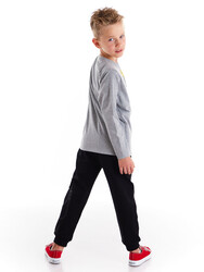 Şehir Yıldızı Erkek Çocuk T-shirt Pantolon Takım - Thumbnail